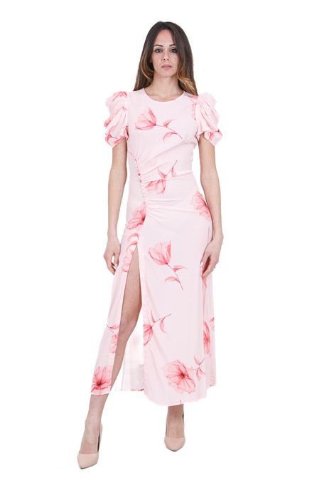 DRAPPEGGIO E BOTTONCINI SPACCO MAR DE MARGARITAS | Abiti | KRISTEL-01537-PTTS0053AR14